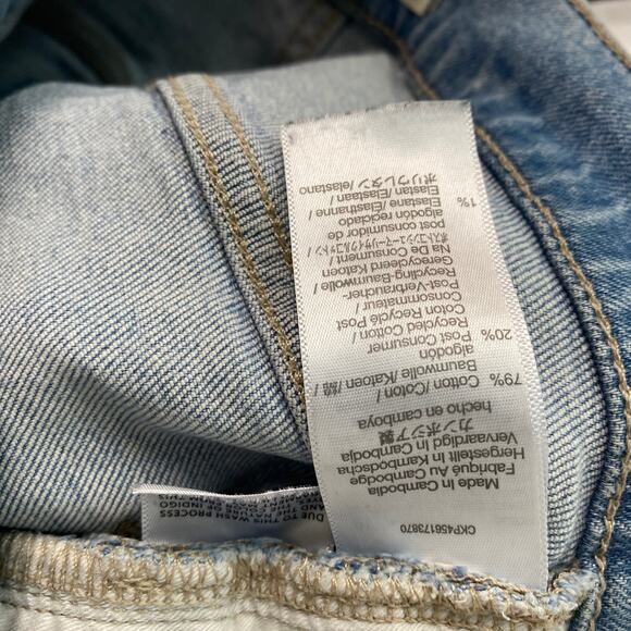 Madewell The Perfect Vintage Jean in Ellicott Wash Boho Indie Festival Jeans 25 - Picture 13 of 14